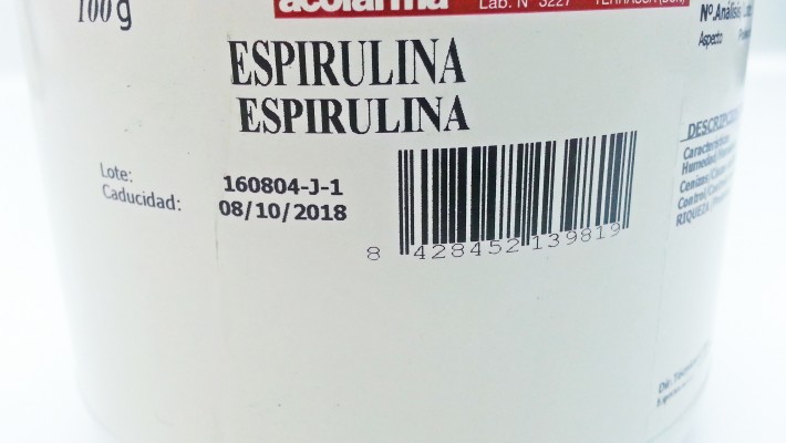 Cápsulas de espirulina
