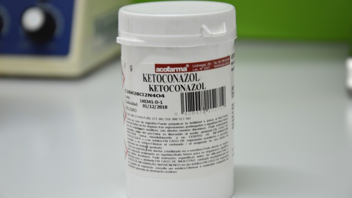 Incorporación de ketoconazol en champú